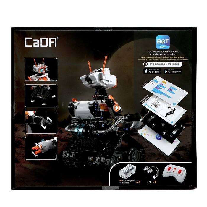 Конструктор радиоуправляемый «Робот», 462 детали Конструктор радиоуправляемый «Робот», 462 детали