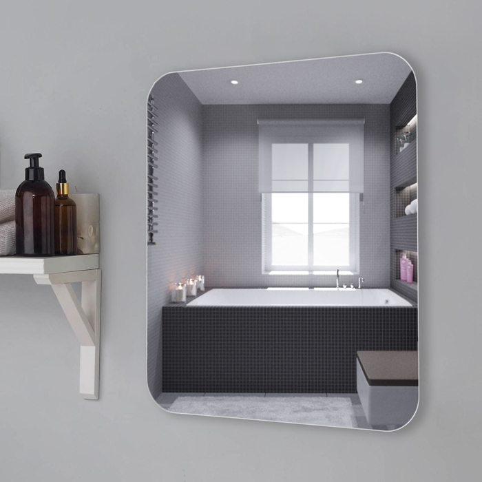 Зеркало со шлифованной кромкой EVOFORM, 60х70 см Зеркало со шлифованной кромкой EVOFORM, 60х70 см