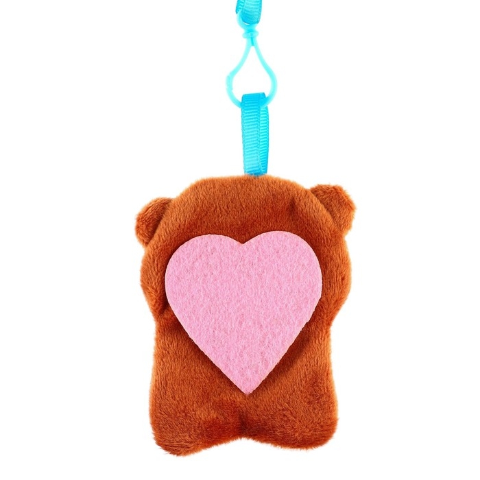 Растяжка - погремушка мягкая на кроватку/коляску «Мишка», Крошка Я Растяжка - погремушка мягкая на кроватку/коляску «Мишка», Крошка Я