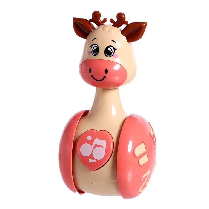Развивающая игрушка «Оленёнок Робби», цвет бежевый Развивающая игрушка «Оленёнок Робби», цвет бежевый