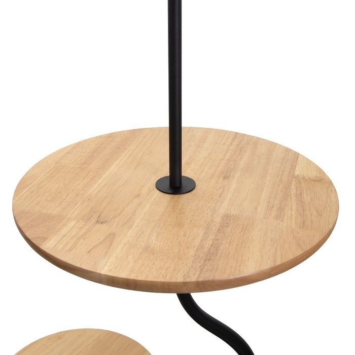 Торшер 19073/1 E27 40Вт черный 40х26х170 см