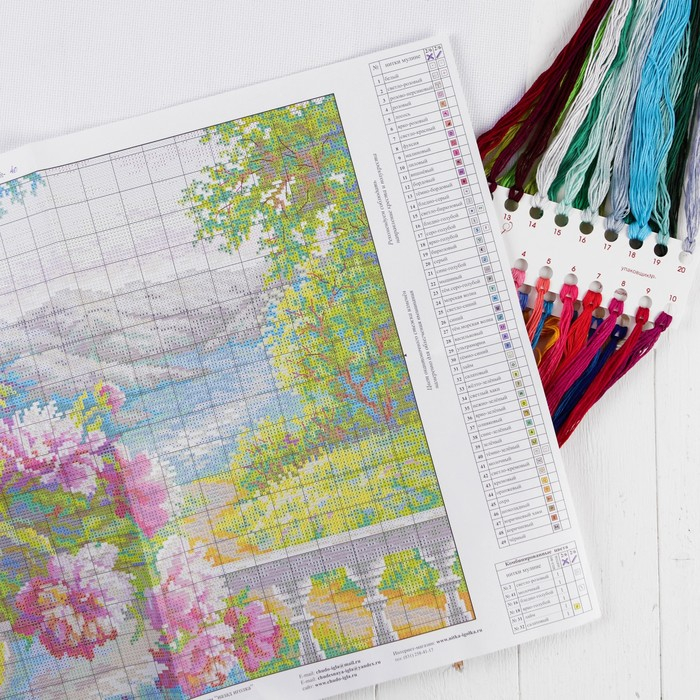 Набор для вышивания крестом «Пьянящий аромат» Набор для вышивания крестом «Пьянящий аромат»