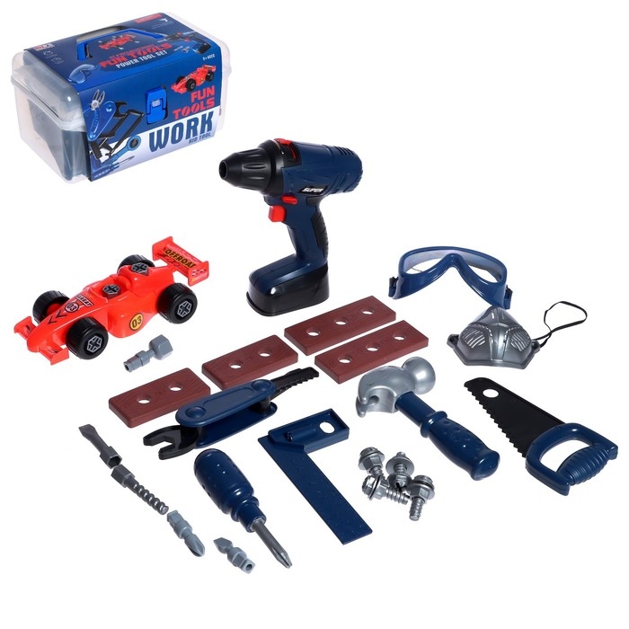 Набор инструментов «Автомеханик», с разборной машинкой Набор инструментов «Автомеханик», с разборной машинкой