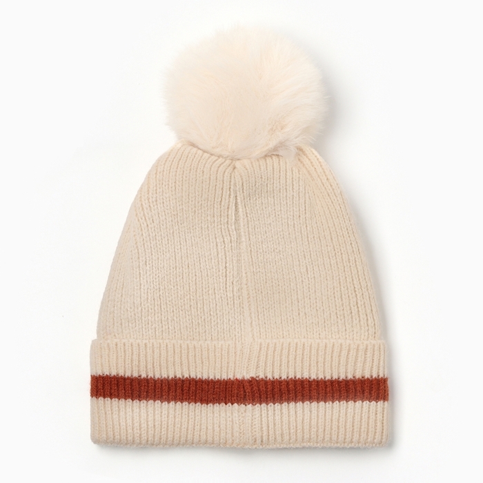 Шапка детская MINAKU, цв.молочный, р-р 48-50