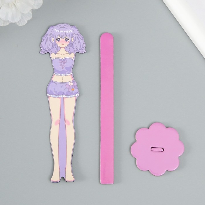 Наклейка-игра Наклейка-игра "Наряды принцессы" МИКС набор 3 листа, 2 куклы 16х11х2 см