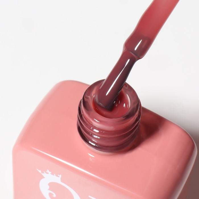 Гель лак для ногтей «GENTLE», 3-х фазный, 10 мл, LED/UV, цвет красный (8)