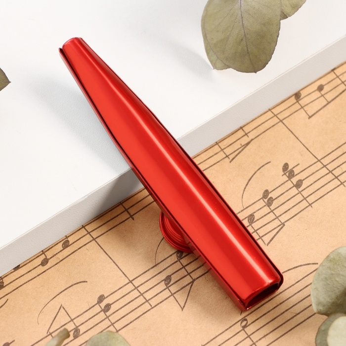 Набор Казу Music Life 4 штуки: синий, красный, фиолетовый, зеленый; металл Набор Казу Music Life 4 штуки: синий, красный, фиолетовый, зеленый; металл