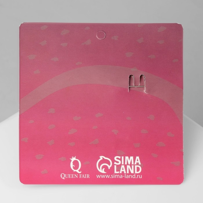 Брошь «Изыск», цвет серый в чернёном серебре Брошь «Изыск», цвет серый в чернёном серебре