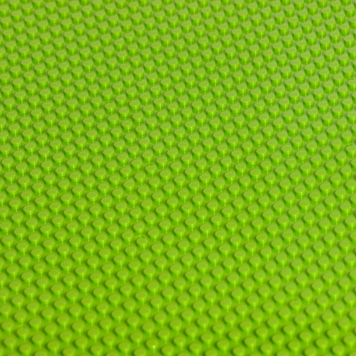 Пластина-основание для конструктора, 40 × 40 см, цвет салатовый Пластина-основание для конструктора, 40 × 40 см, цвет салатовый