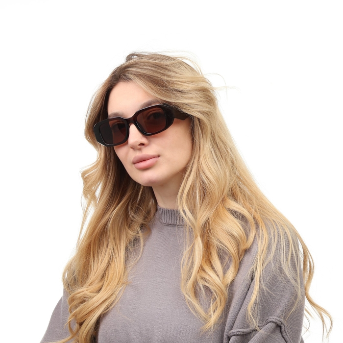 Очки солнцезащитные Очки солнцезащитные "OneSun", uv 400, дужка 14 см, ширина 14.5 см, линза 4.5 х 6.5 см