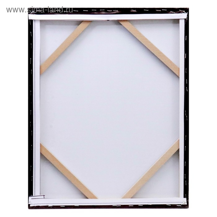 Картина на холсте Картина на холсте "Правила папы" 40х50 см