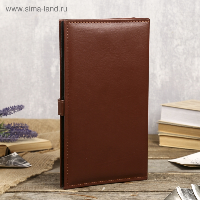 Фотоальбом на 300 фото 10х15 см Фотоальбом на 300 фото 10х15 см "Шоколад" кожзам 33х19х6 см