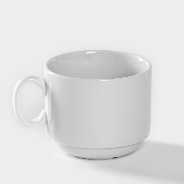 Чашка чайная фарфоровая «Экспресс», 220 мл Чашка чайная фарфоровая «Экспресс», 220 мл