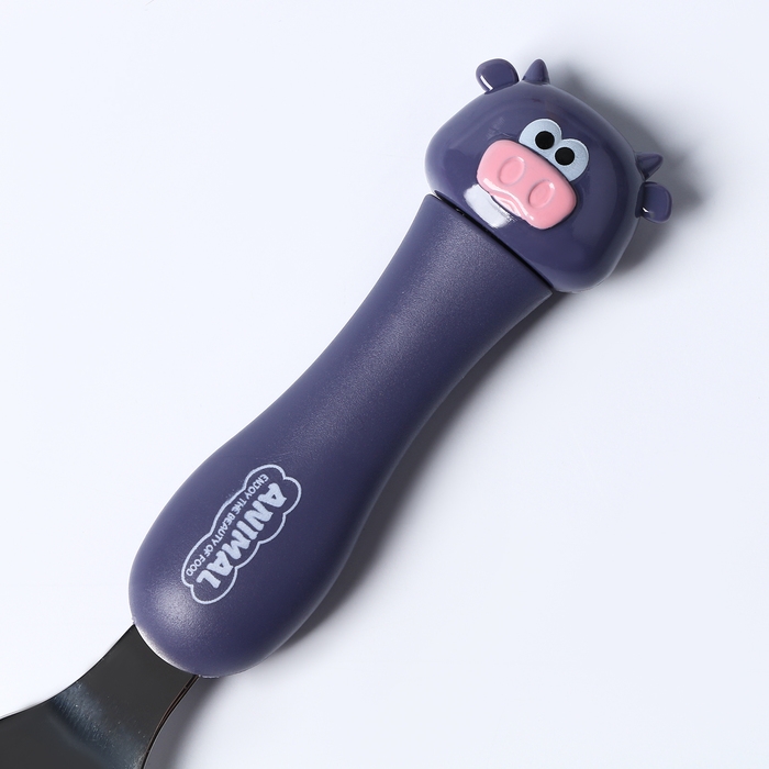 Набор детских столовых приборов в футляре «Коровки», вилка, ложка Набор детских столовых приборов в футляре «Коровки», вилка, ложка