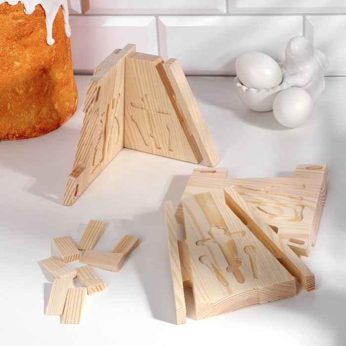 Пасхальный набор  Пасхальный набор "Пасочница деревянная"