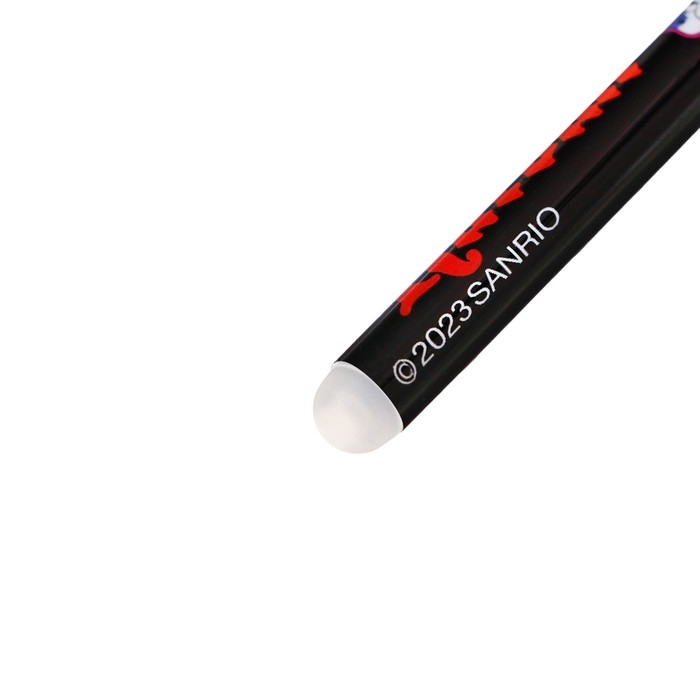 Набор гелевых ручек 6 цветов Kuromi, игольчатый узел 0.5 мм, со стираемыми чернилами Набор гелевых ручек 6 цветов Kuromi, игольчатый узел 0.5 мм, со стираемыми чернилами