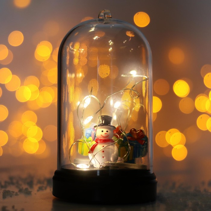 Набор для творчества «Новогодний ночник своими руками: снеговик» Набор для творчества «Новогодний ночник своими руками: снеговик»