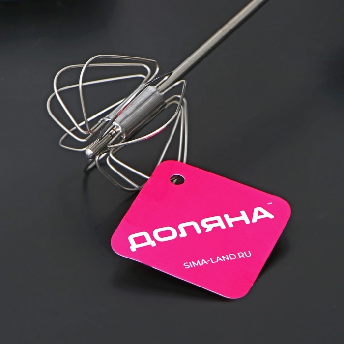 Миксер механический Доляна Color, 30 см, нержавеющая сталь, цвет МИКС Миксер механический Доляна Color, 30 см, нержавеющая сталь, цвет МИКС