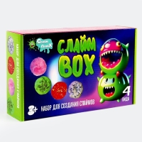 Слайм BOX 4 клея, набор по созданию слайма