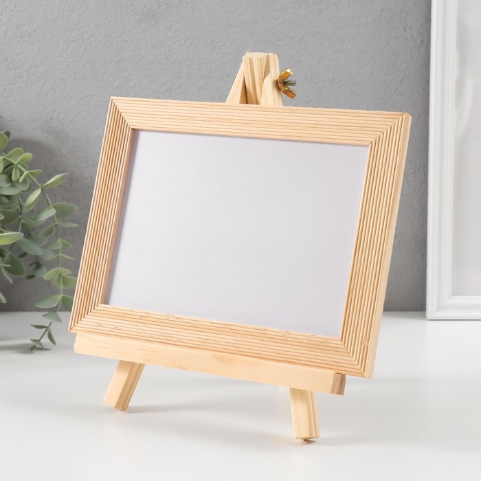 Сувенир дерево  Сувенир дерево "Магнитно-маркерная доска на мольберте" маркер 3,5х21х24 см