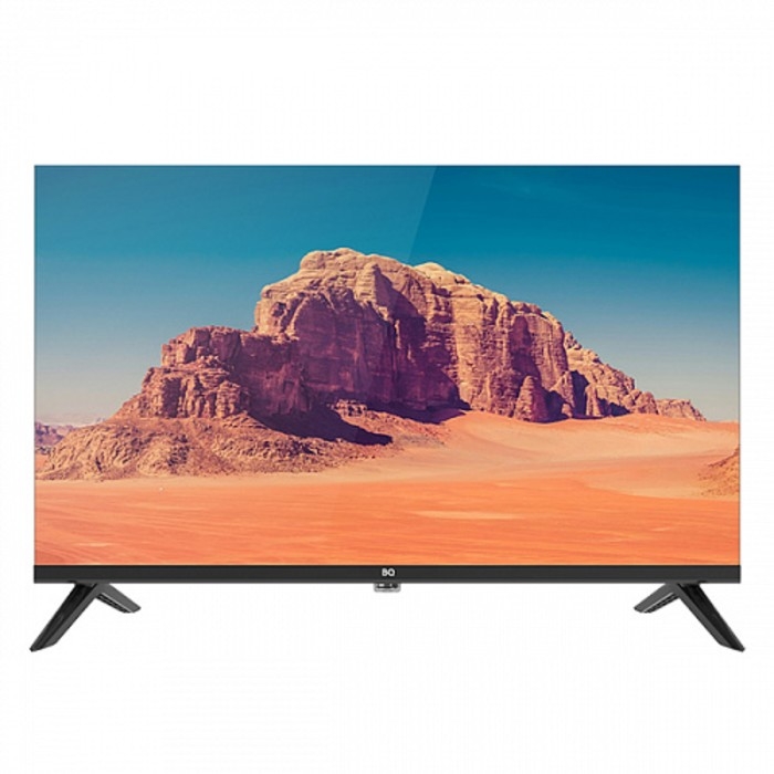 Телевизор BQ 24FS32B, 24 Телевизор BQ 24FS32B, 24", 1366x768, DVB-T2/T/C, Smart TV,  HDMI 3, USB 2, черный