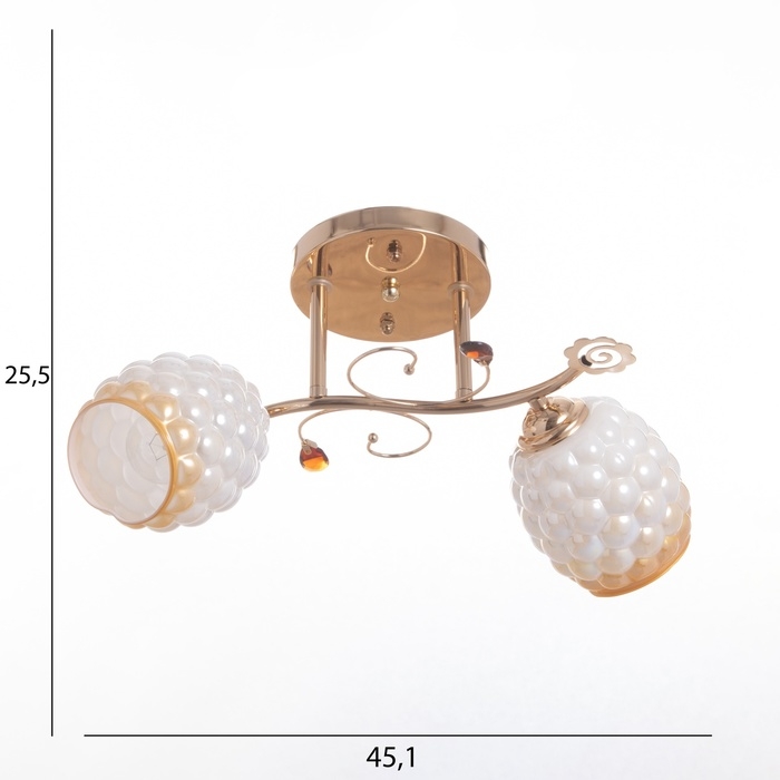 Люстра Люстра "Аннис" 2х40Вт Е27 Золото МОДЕЛЬ: 2612360