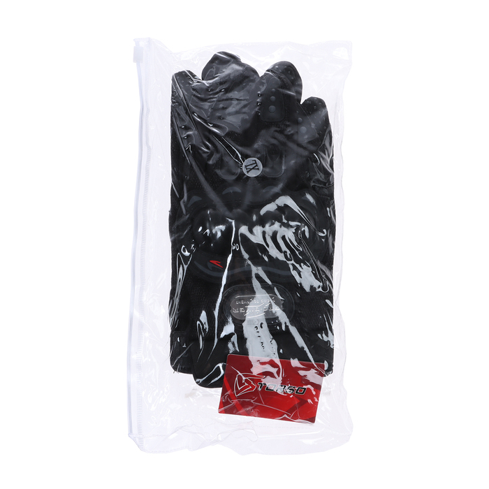 Перчатки мотоциклетные с защитными вставками, пара, размер XXL, черные