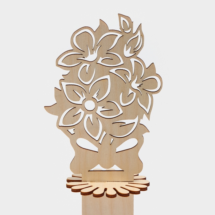 Салфетница деревянная «Букет с бантом», 25×13×13 см Салфетница деревянная «Букет с бантом», 25×13×13 см