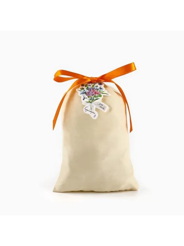 Мешочек подарочный из хлопка &laquo;С любовью для тебя&raquo;, цветы, 16&times;24 см &plusmn; 1.5 см