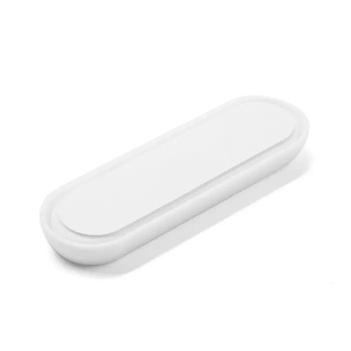 Ручка мебельная самоклеющаяся CAPPIO, L=106 мм, пластик, цвет белый