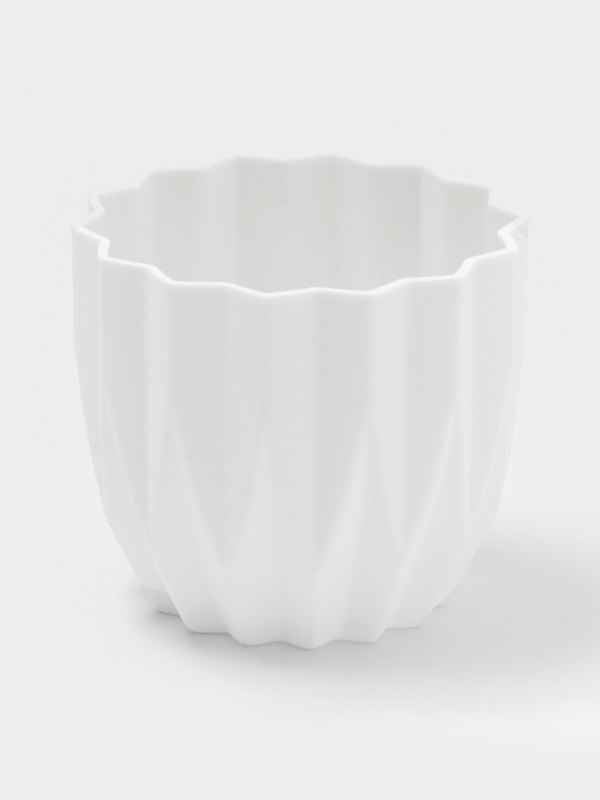 Кашпо  Кашпо "Stellar" 9,2х9,2х8 см, цвет белый