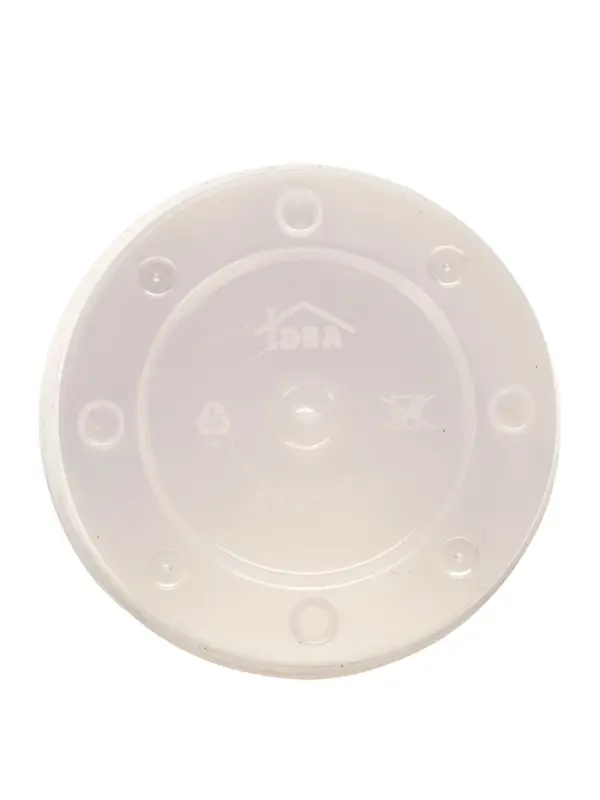 Горшок для орхидей с поддоном IDEA &laquo;Деко&raquo;, 1.2 л, пластиковый, белый