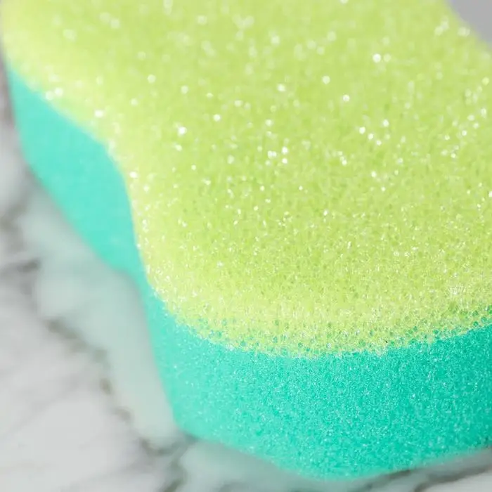 Губка для тела с массажным слоем «Восьмёрка», 14,5×8×4 см, МИКС Губка для тела с массажным слоем «Восьмёрка», 14,5×8×4 см, МИКС