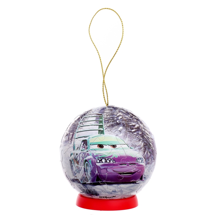 Пазл-шар «Тачки», 60 элементов Пазл-шар «Тачки», 60 элементов