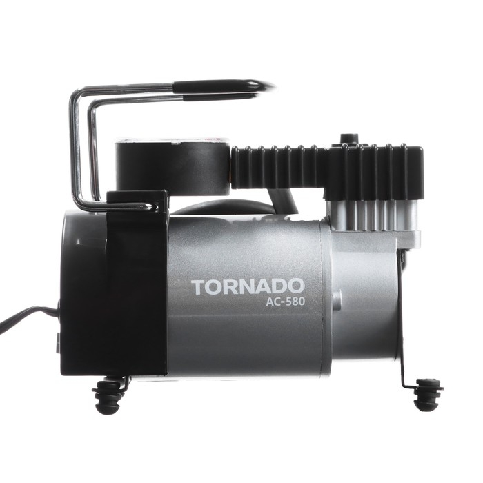 Компрессор автомобильный, металлический, 30 л/мин в прикуриватель SKYWAY Компрессор автомобильный, металлический, 30 л/мин в прикуриватель SKYWAY "ТОРНАДО", АС-580 , S02001022