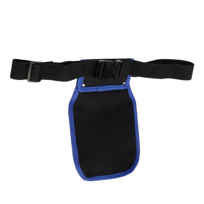 Сумка-пояс ТУНДРА, одинарная, держатель для молотка, карман Сумка-пояс ТУНДРА, одинарная, держатель для молотка, карман