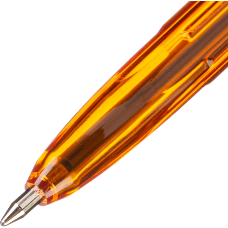 Ручка шариковая неавтомат. Attache Corvet масл,черн,0,5мм,оран,Россия