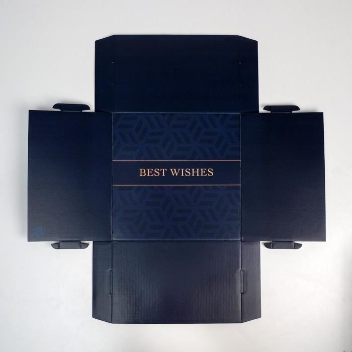 Коробка кондитерская, упаковка, Best Wishes 30 х 30 х 19 см Коробка кондитерская, упаковка, Best Wishes 30 х 30 х 19 см