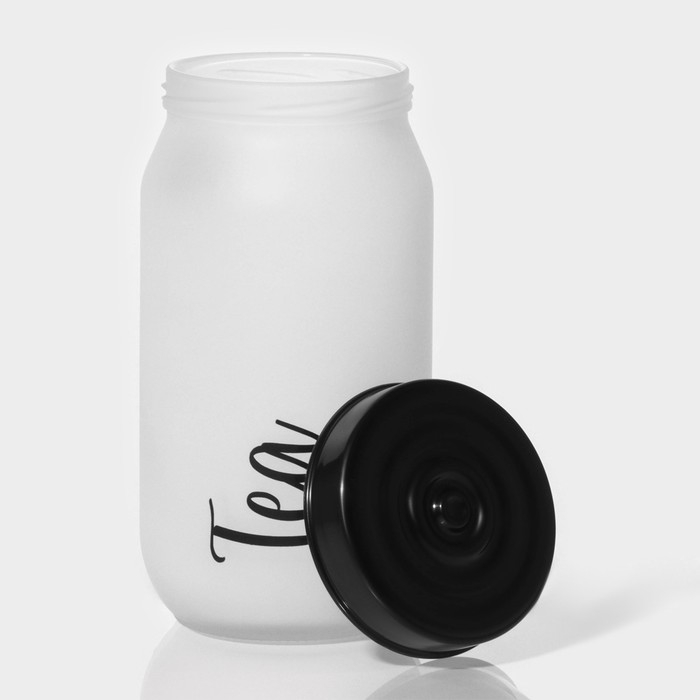 Банка стеклянная для сыпучих продуктов Herevin Tea, 1 л Банка стеклянная для сыпучих продуктов Herevin Tea, 1 л
