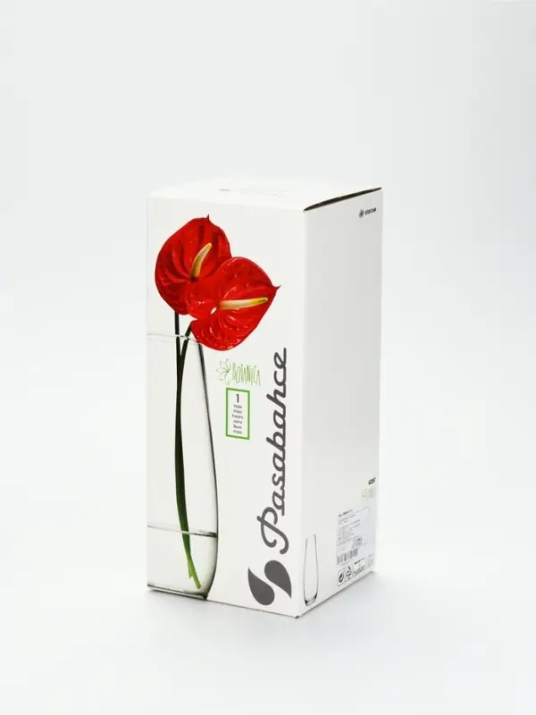 Ваза для цветов &laquo;Градиент&raquo; стеклянная, 26 см, 1.7 л.