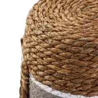 Кашпо плетёное для цветов &laquo;Инга&raquo;, коричнево-серое, набор 3 шт.