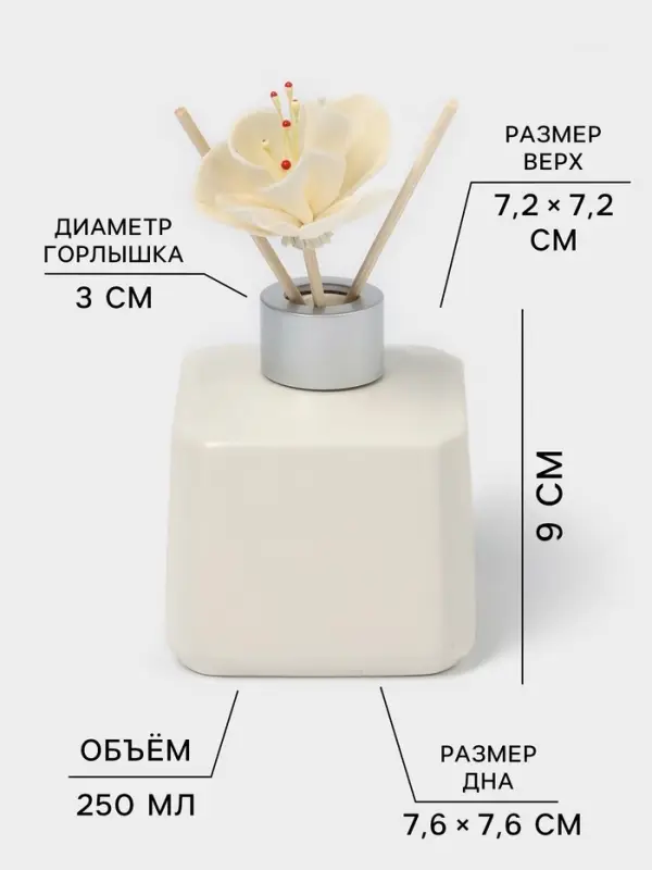 Дозатор и диффузор на подставке SAVANNA Sleek