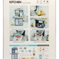 Игровой набор" Кухня" 22 предмета, вода из крана, 46 см Игровой набор" Кухня" 22 предмета, вода из крана, 46 см