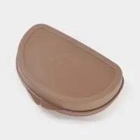 Бутербродница IDEA &laquo;Совы&raquo;, 325 мл, 10.5&times;15&times;4 см, пластик, коричневая