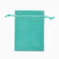 Набор мешочков бархатных 50 шт. &laquo;Классика&raquo;, 9&times;12 см, бирюзовый