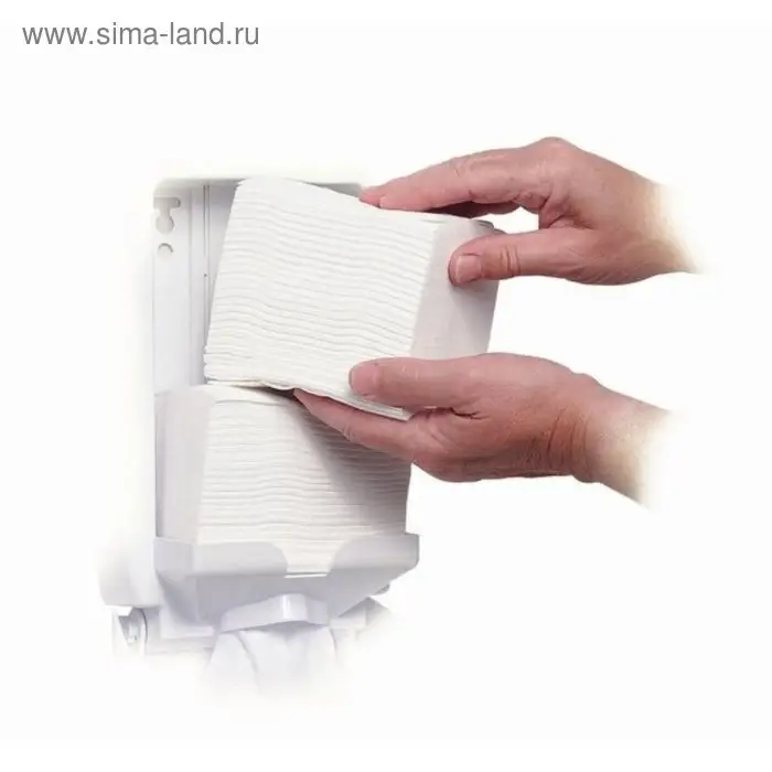 Туалетная бумага для диспенсера Veiro Professional Premium, V-сложение, 250 листов