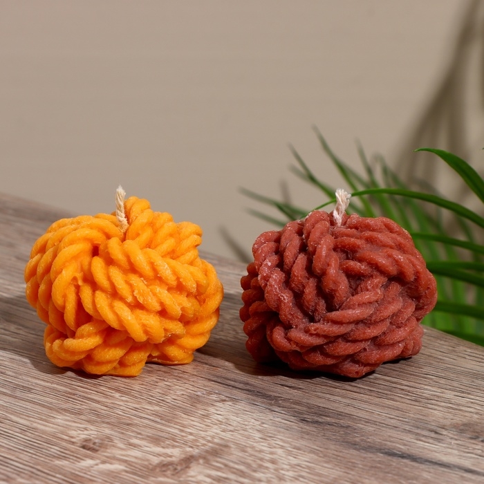 Свеча  Свеча "Канат" 5х5х5 см, соевый воск МИКС