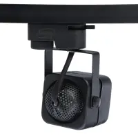 Трековый светильник Luazon Lighting под лампу Gu10, квадратный, чёрный