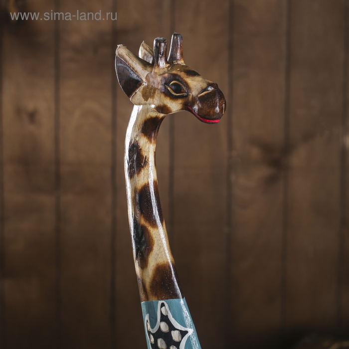 Сувенир дерево Сувенир дерево "Жираф голубой костюмчик" 12х20х80 см