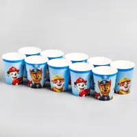 Стакан одноразовый бумажный &laquo;С Днем Рождения!&raquo;, 250 мл, Щенячий патруль